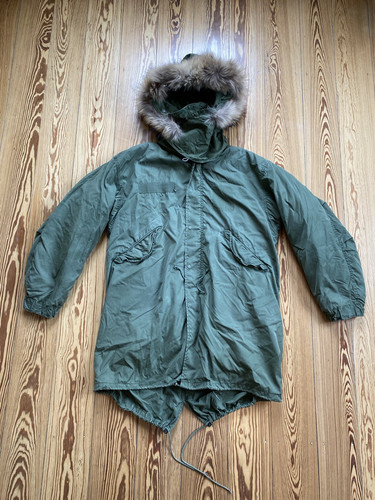 Vintage army m65 fishtail - army,