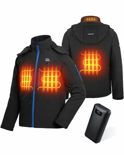 Issyzone beheizbare jacke für - beheizbare,
